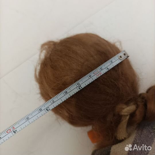 Кукла СССР, паричковая, на чайник, 1950года