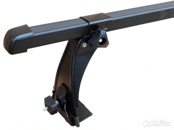 Багажник на крышу водостоки, прямоугольные, чер