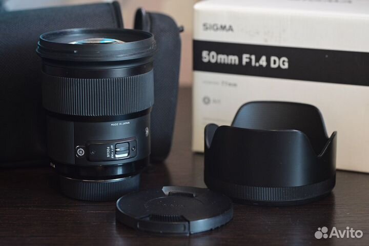 Объектив Sigma 50 1.4 Nikon F