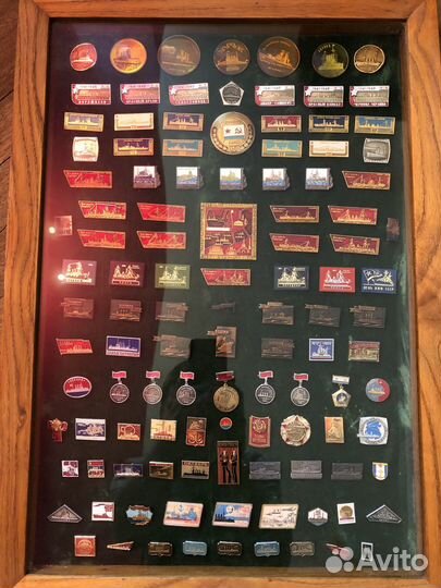 Значки парусный флот, корабли революции