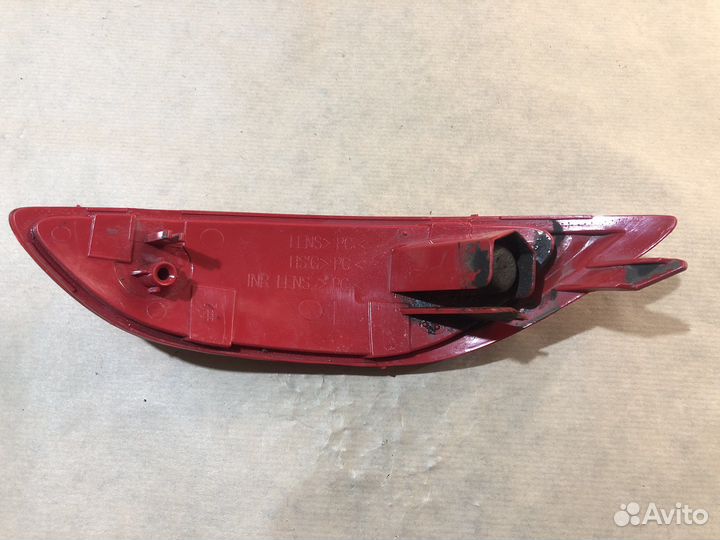 Катафот (отражатель) в бампер Hyundai Solaris