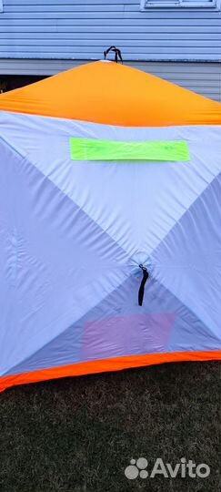 Палатка зимняя Медведь куб2