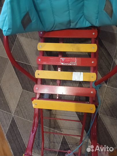 Детские санки коляска бу