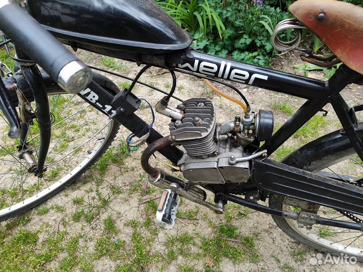 Велосипед взрослый с мотором F-80