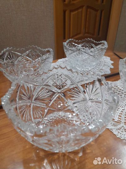 Ваза хрустальная СССР