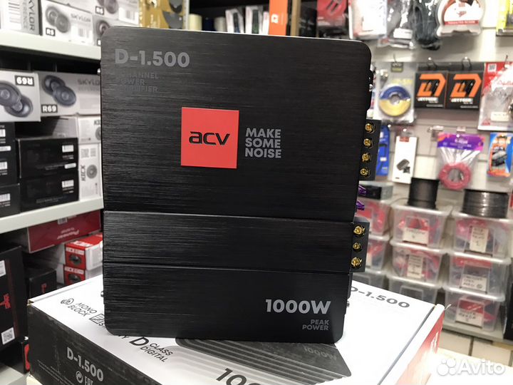 Усилитель моноблок ACV D-1.500