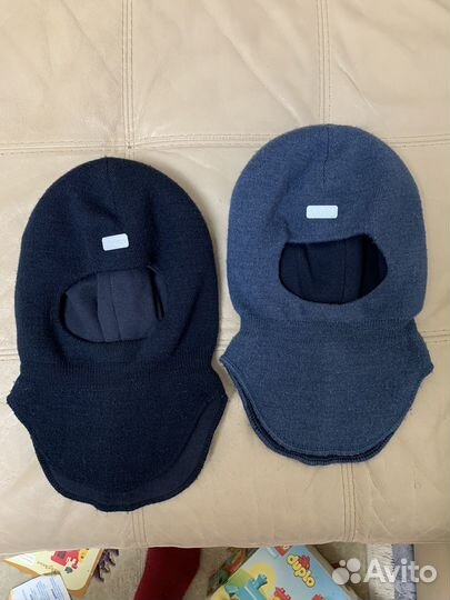 Шапка шлем,краги