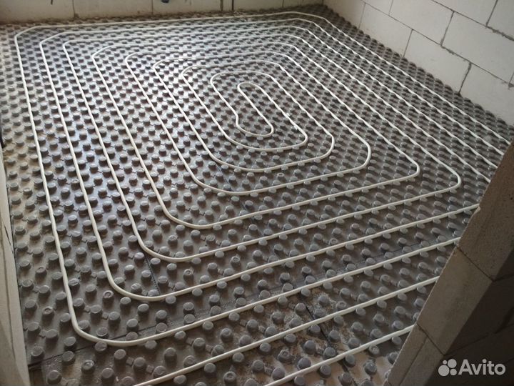 Тёплый пол водяной и электрический