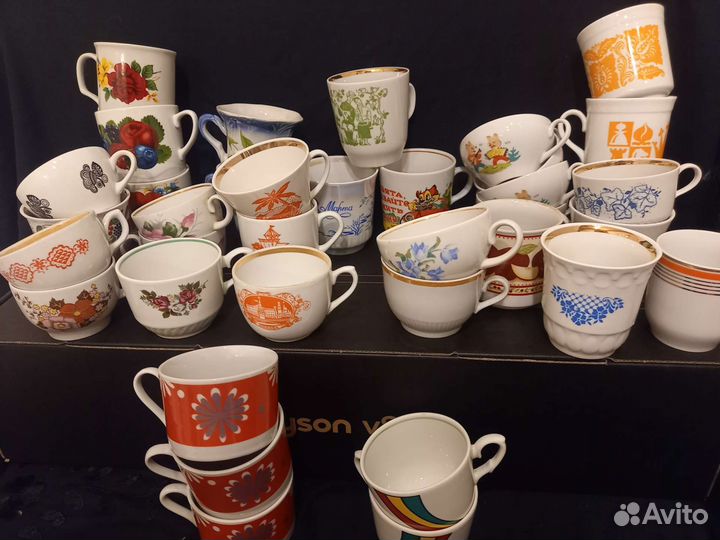 Фарфоровые чашки СССР