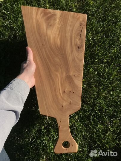 Доска разделочная массив карагача