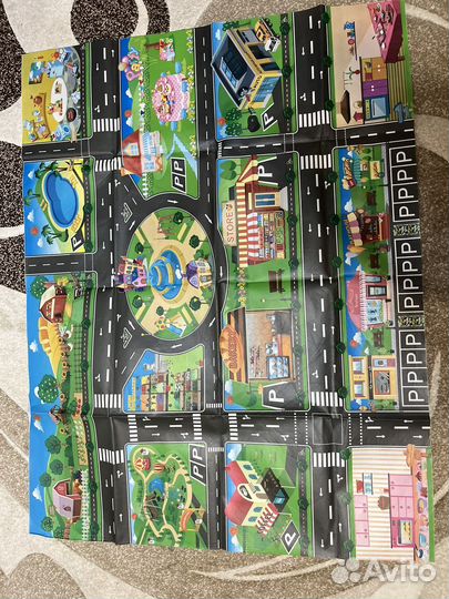 Игровой коврик дорога