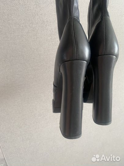 Сапоги ботфорты осенние