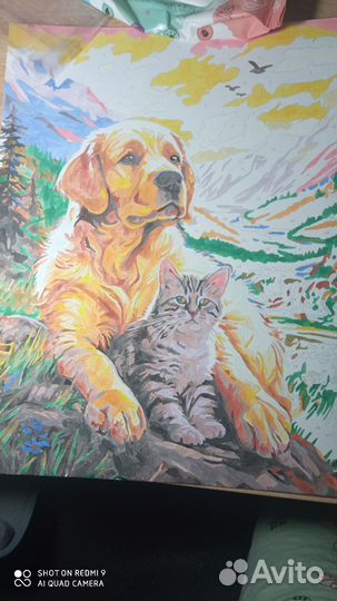 Картина маслом на холсте бу