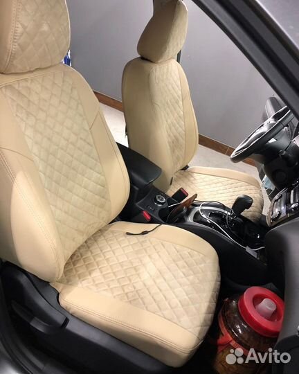 Автомобильные чехлы на Nissan X-Trail T32 (2015+)