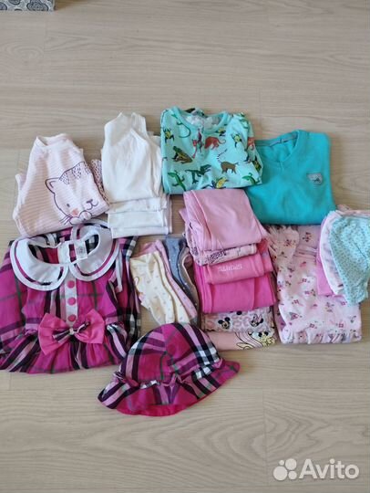Вещи пакетом для девочки