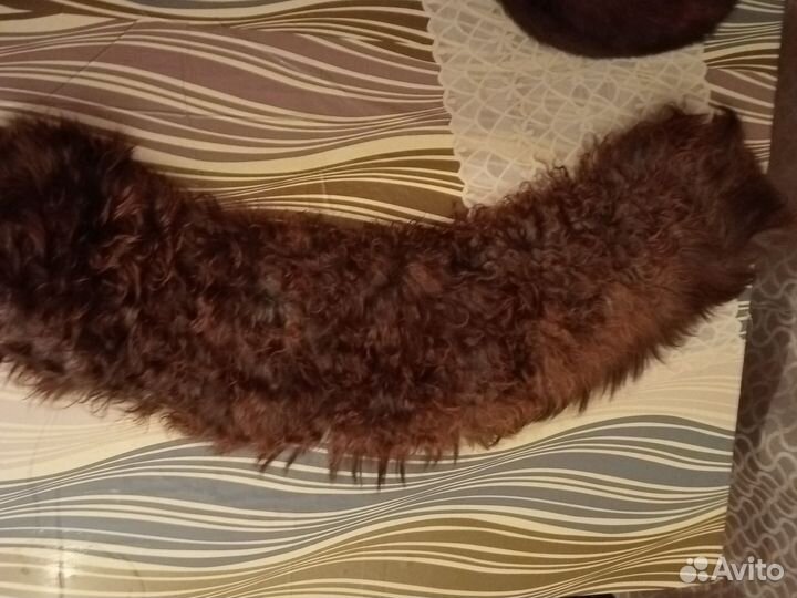 Меховой воротник натуральный