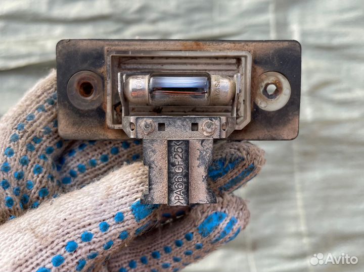 Фонарь подсветки номерного знака Skoda Fabia 2001