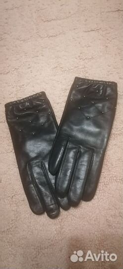 Перчатки (осень /весна) из натуральной кожи