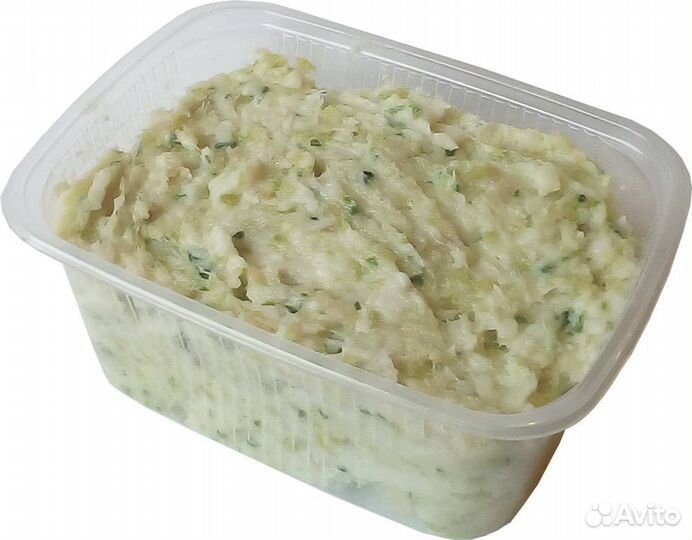 Сало перекрученое с чесноком соленое