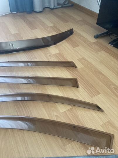 Комплект дефлекторов окон и капота аутлендер xl