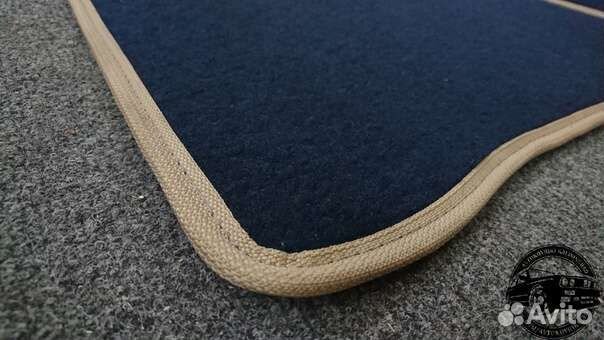 Автоковрики для газ-21 1-2 серия, синие