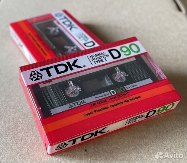 Аудиокассета tdk d90 1985-1988