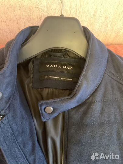 Куртка zara демисезонная мужская zara