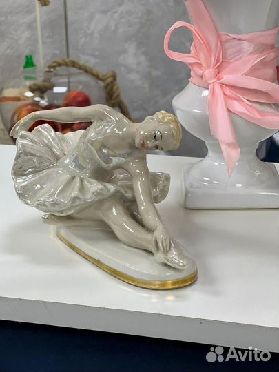 Фарфоровые статуэтки СССР балерины