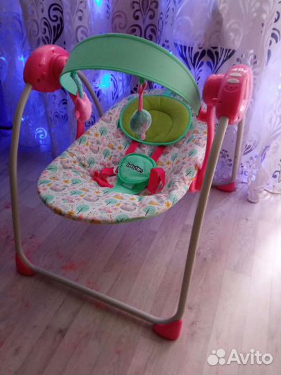 Качели Babyton Sleepy Pink TY008H