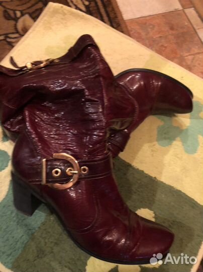 Сапоги осень весна женские 39 40