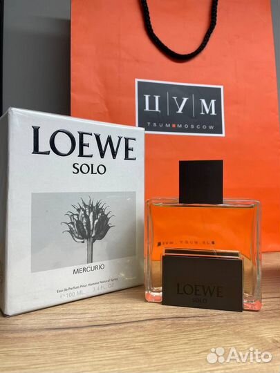 Loewe Solo Mercurio Мужской 100мл