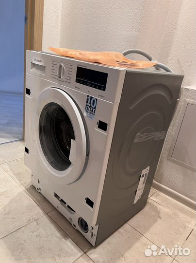 Встраиваемая стиральная машина bosch