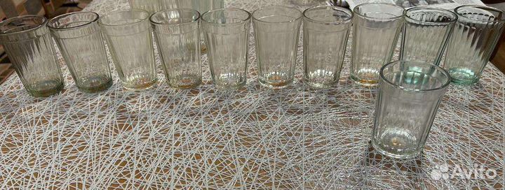 Стаканы граненые СССР