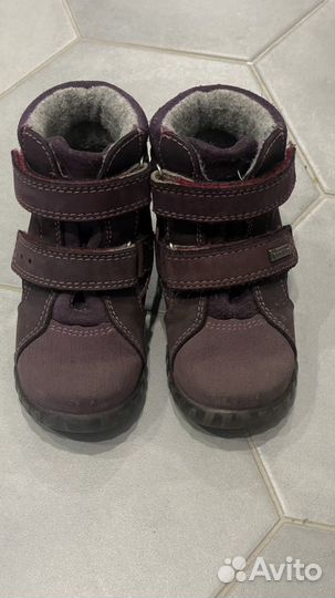 Ботинки демисезонные для девочки Котофей 22р