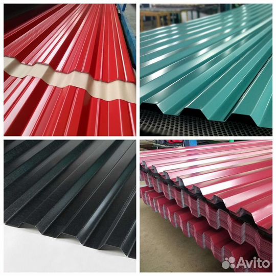 Профлист нс35 / Профнастил / 0.5 / цинк / цветной