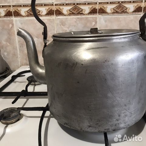 Чайник алюминиевый СССР 6литров