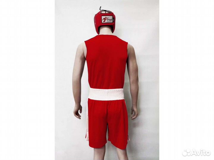 Форма боксерская Рэй-Спорт красная (38)