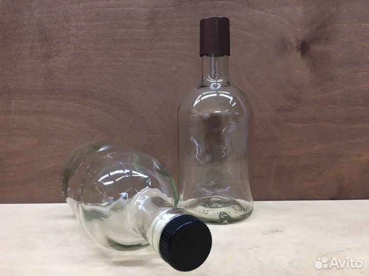 12 шт Бутылка стеклянная 0.5 Домашняя с пробкой