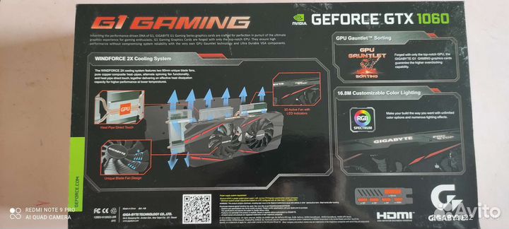 Видеокарта gtx 1060 3gb