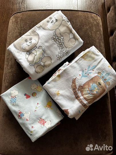 Постельное белье в детскую кроватку