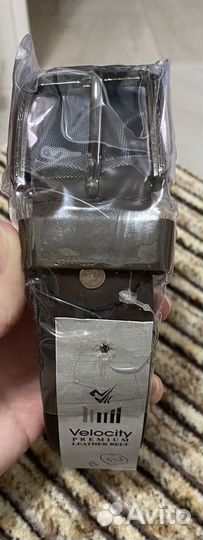 Мужской кожаный ремень