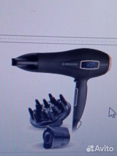 Фен для волос новый