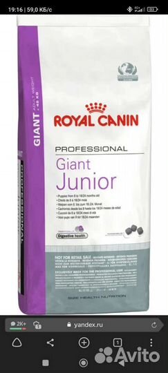 Royal canin- роял канин в наличии