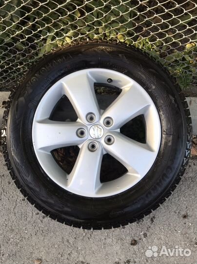 Литые диски 225/65/17 Йокогама-зима