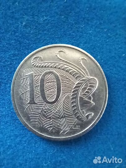 Монеты австралийский цент