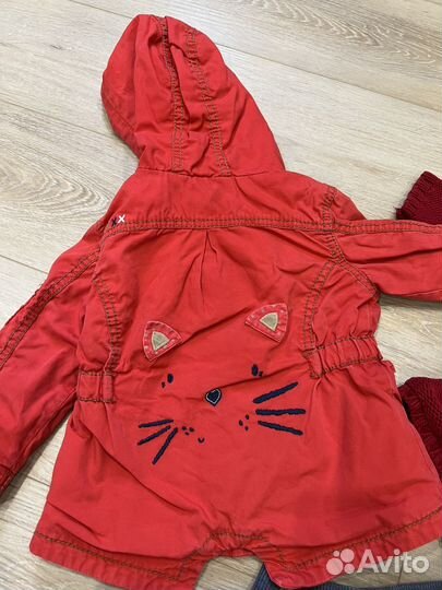 Одежда на малышку 12-18