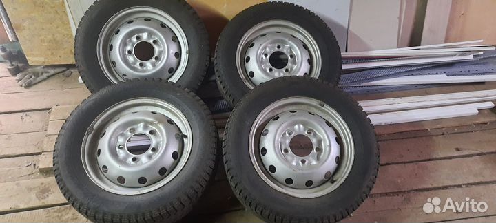 Комплект колес нива/ газель