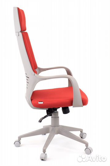 Кресло Everprof Trio Grey TM Ткань Красный
