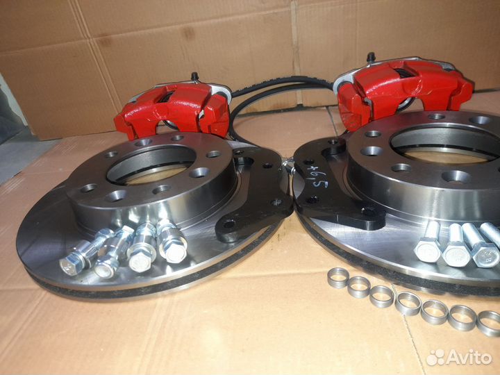 Передние вентилируемые тормоза на ниву