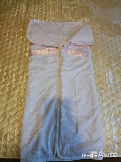 Легкое одеяло-конверт